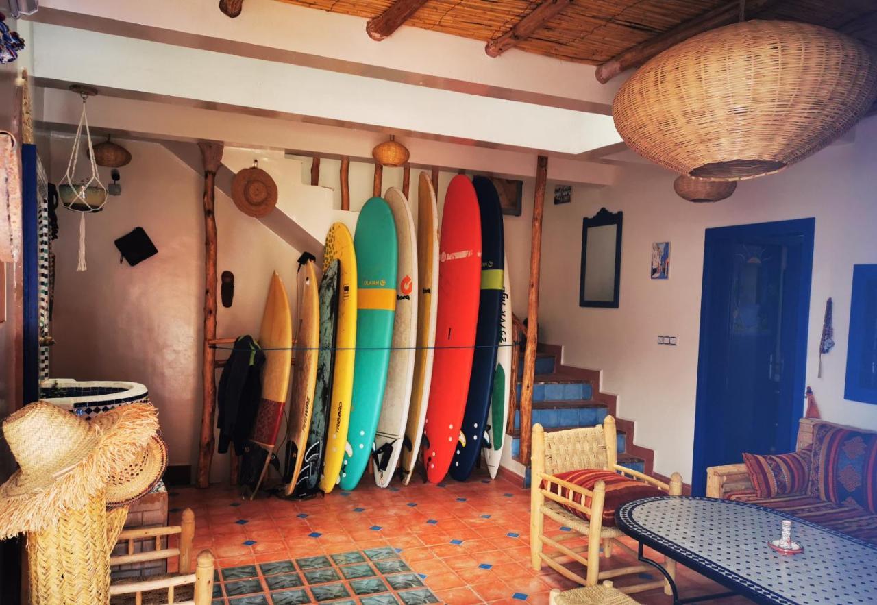 Tigmi Blue - Imsouane Surf Et Ocean Bed & Breakfast Bagian luar foto