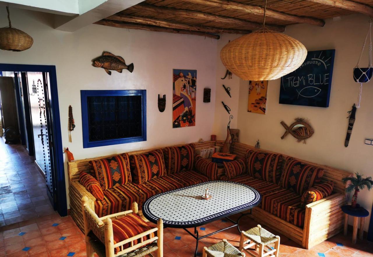 Tigmi Blue - Imsouane Surf Et Ocean Bed & Breakfast Bagian luar foto