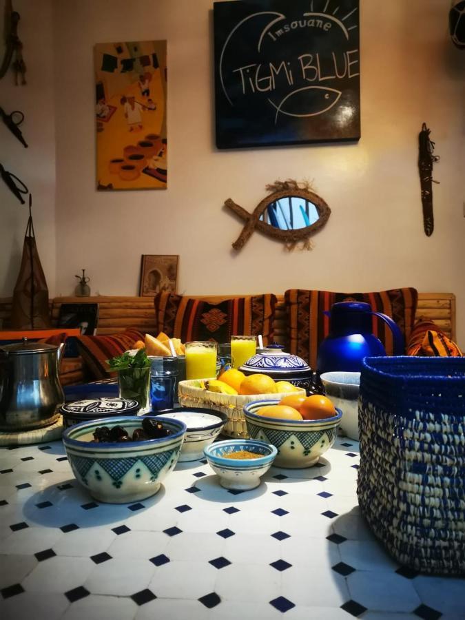 Tigmi Blue - Imsouane Surf Et Ocean Bed & Breakfast Bagian luar foto